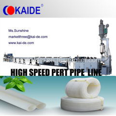 PERT pipe making machine High speed China supplier