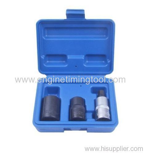 3 Pcs Pentagon Socket Set