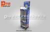 Lightweight Corrugated Pop Display 4 Shelves For OREO Chocolate Biscuit