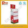 Promotional Corrugated Cardboard Display Stands For Snacks , Shops