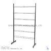Steel Metal Free Standing Clothes Rack Boutique Clothing Display Racks