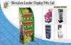 Cardboard Floor Carton Displays For Drinks In Supermarket