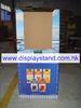 Dump Bin Floor Display Stand With Strong Base Printed 4 Colors , Glossy Lamination Finish