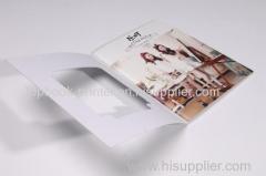 Corporate die-cut perfect-binding softback book printer