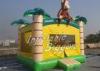 Public PVC Inflatable Bouncing Houses For Kids , Monkey Inflatable Jumping Bouncer