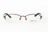 Half Frame Metal Ladies Optical Frames , Spectacles Frames For Round Face Women