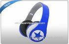 Blue Wireless Headphone Earphone with TF Micro SD Card Slot for Sport MP3 WMA Music Player