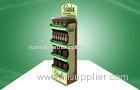 Customized Candy POP Cardboard Display With Four Shelf , cardboard floor display stands