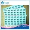 Self Adhesive Vinyl Labels , Embossing PE Permanent Adhesive Stickers