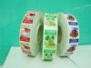 Green and Healthy Plastic Adhesive Labels For Fruits Sales Promotion