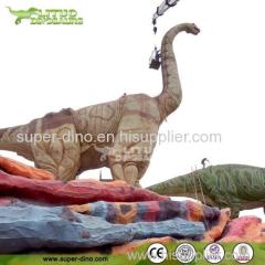 Dinopark Life-size Robotic High Simulation Dinosaur Model