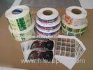 PET Printing Plastic Self Adhesive Labels / Gravure Waterproof Labels For Production