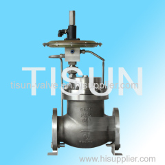 self-operated micro-pressure control valve