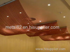 Dorate Metal Fabric For Ceiling Decoration