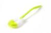 Stiff Fiber Toilet Plastic Brush , Round Brush Head Household Cleaning Tool