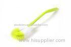 Stiff Fiber Toilet Plastic Brush , Round Brush Head Household Cleaning Tool
