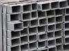 Q195 Q345 Galvanized Carbon Steel Pipes Rectangular , Furniture GI Steel Pipe