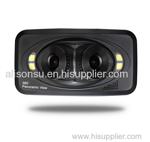 Car DVR with Dual Camera