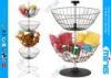 Counter Top Toys Four-basket Spinner Simple Wire product display stands