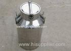 SS304 High Rubber Sealing Ring Aluminum Milk Can With Fixed Handle