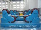 Yellow Cylinder Welding Turning Rolls / PU Pipe Rotators with 15Ton Loading
