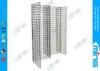 5 Way Chrome Gridwall Display Racks Z Unit Panel for Clothing