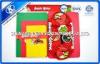 OEM Red Nylon Single Layer Kids Personalized Stationery Sets Pencils and Notebooks