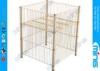 Powder Coated Modern Retail Dump Bins Baskets for Store Promotion