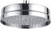 Chrome Coated Finish Waterfall Overhead Rain Shower Head With Ball Joint