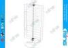 Double Sides Metal Retail Wire Display Stands , Counter Rotating Display Fixture