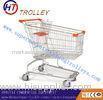 Zinc Coating Supermarket Home Shopping Cart Advertisement Steel Material