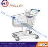 Light Duty Wire Shopping Trolley Zinc Coated 180L , Supermarket Shopping Cart