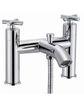 Bathtub Side Deck Mounted 2 Function Modern Bath Shower Mixer Taps