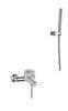 Exposed Single Handle Shower Mixer Set For Combination Boiler Systems