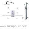 Shower 3 Way Thermostatic Mixing Valve With 16 Inch Chrome Finish Shower Head