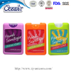 High quality 20ml credit hand sanitizer corporate gift