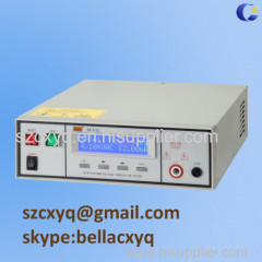 digital high voltage tester / programmed hipot tester 5kv