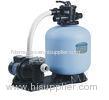 Plastic Swimming Pool Sand Filters With Pumps Set , Water Filtration Equipment