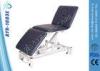 Three Function Adjustable Electric Examination Medical Massage Table Black