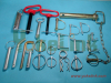 Alloy steel hitch pin with pin cotter