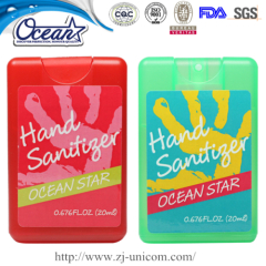 20ml credit card hand sanitizer advertising merchandise