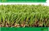 PE / PP Residential Artificial Turf Grass GP Green and Brown for Decoration