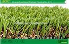 PE / PP Residential Artificial Turf Grass GP Green and Brown for Decoration