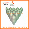 Rotary Drill Rig Bullet Bit Tungsten Cemented Tungsten Carbide Betek Round Shank Conical Cutting Teeth