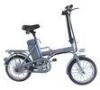 16'' Battery Powered Bicycle 250w brushless motor mini Folding electric e bike