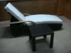 Comfortable Foldable Black Rattan Sun Lounger For Indoor Pool