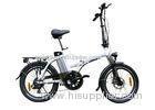 250W Brushless motor Alloy foldable / Folding Electric Bike li-ion battery