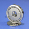 D32mm pot magnet with a M5 countersunk neodymium magnets for steel mounting magnete with 304 steel coating