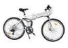 White or Red color folding electric mountain bike 26 inch for women or men