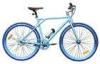 24V Voltage Lightest Cool City blue electric bike / ebikes 200W Aluminum Alloy frame